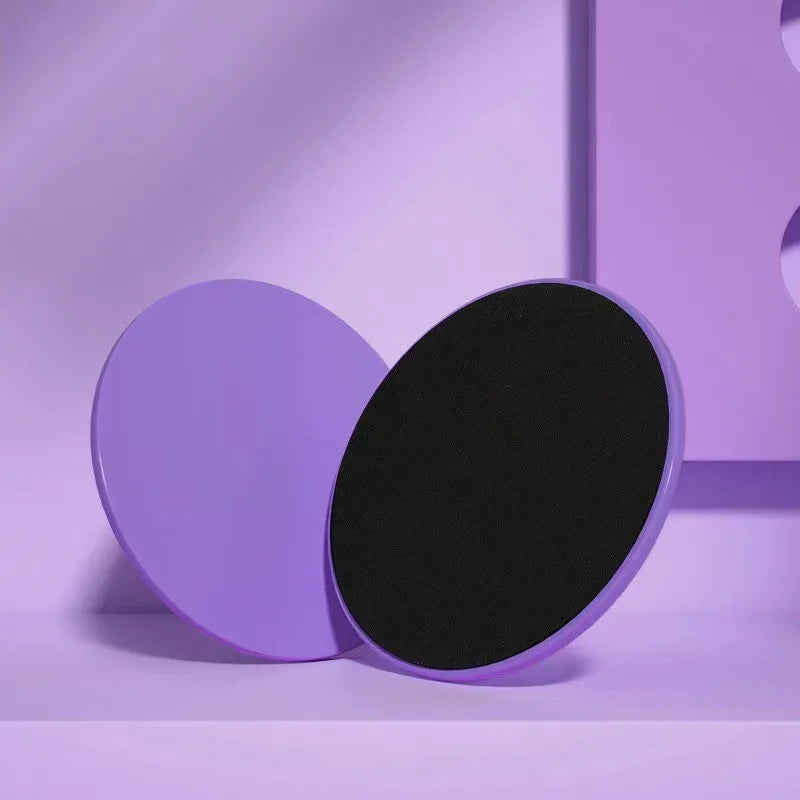 2Pcs Yoga Sliding Sliding Discs, Fitness Foot Sliding Pads, Workout Equipment for Abdominal Core Training, Body Shaping