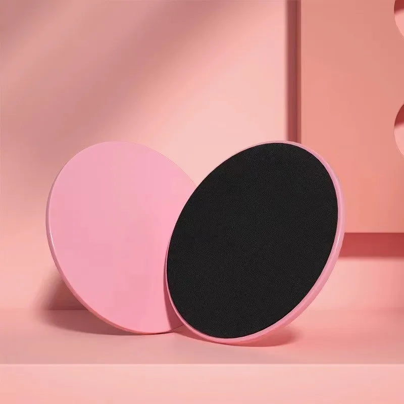 2Pcs Yoga Sliding Sliding Discs, Fitness Foot Sliding Pads, Workout Equipment for Abdominal Core Training, Body Shaping